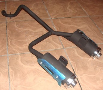 Tłumik Quad 110-125 model Pyton, Hammer