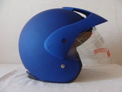 Kask otwarty z daszkiem, cross, motorower, quad, skuter