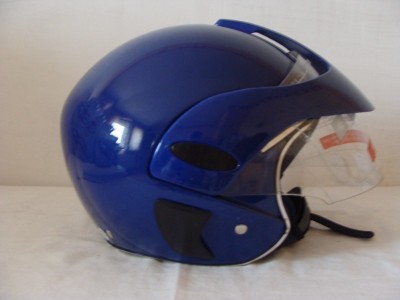 Kask otwarty z daszkiem, motorower, quad, cross, skuter
