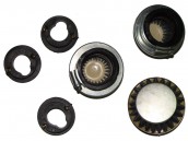 Filtr stożkowy sportowy wraz z pierścieniem mocującym do gaźnika mini cross mini quad