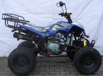 Quad ATV 200 cm3 Kingway Hassan Bashan z kartą pojazdu dwie osoby homologacja 