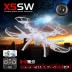 Dron Quadrocopter Syma X5SW WiFi FPV Kamera 2mpx