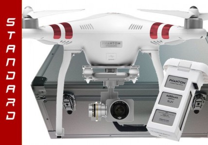 Zestaw Dji Phantom 3 Standard + Bateria + Walizka + Skin