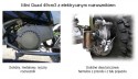 Mini quad 49 ccm elektryczny rozrusznik 