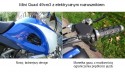 Mini quad 49 ccm elektryczny rozrusznik 