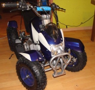 Mini quad 49 ccm elektryczny rozrusznik 