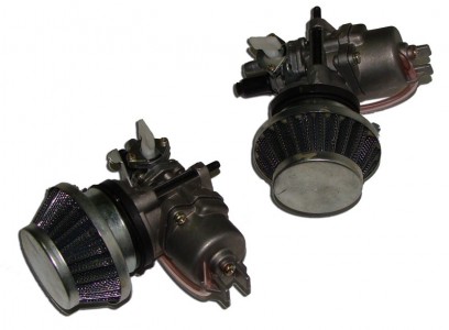Gaźnik + filter stożkowy do Mini Crossa 49 ccm, ścigacza 49 ccm, mini quad 49 ccm